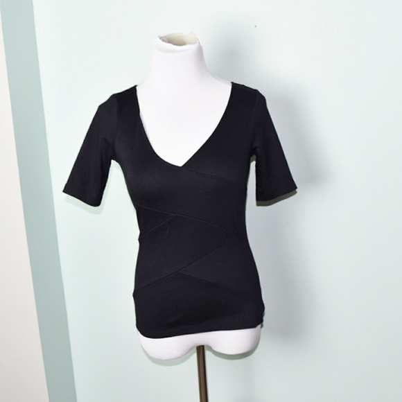 Tops - Stunning Black Textured Blouse